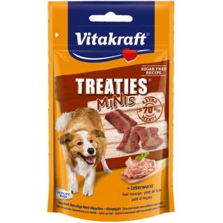 Vitakraft treaties bits wątróbka 120g przys d/psa